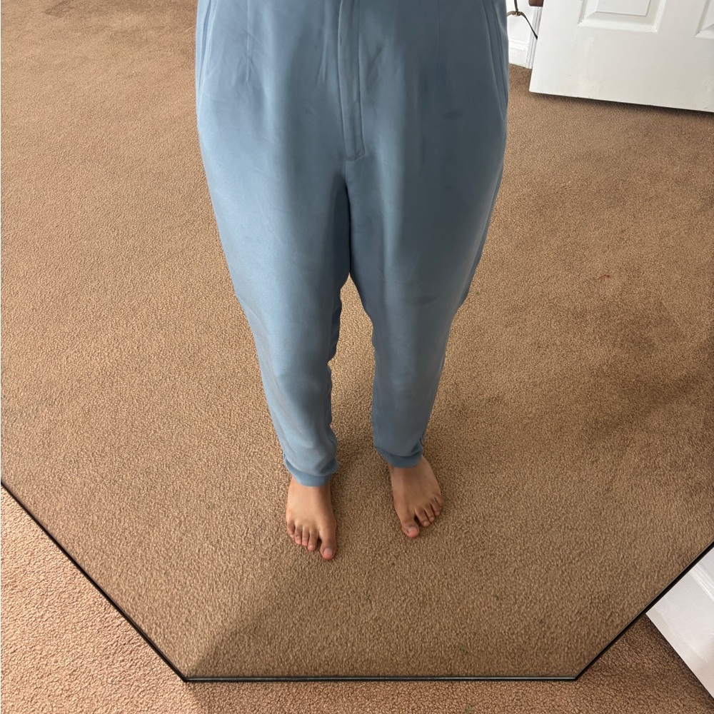 Women's Blue Straight Leg Pants